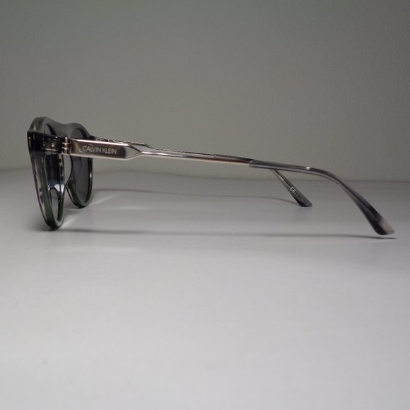 Calvin Klein CK20701S Smoke Green Gradient Horn New Women\'s Sunglasses main image 12